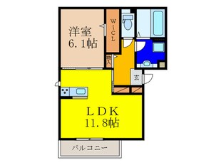 セントコリーヌ　Ｅ棟の物件間取画像